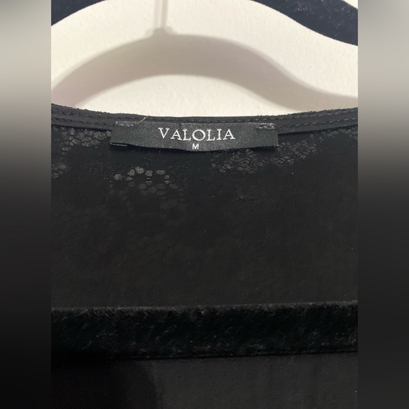 Valolia Black Lace Long Sleeve Dress - Picture 4 of 4